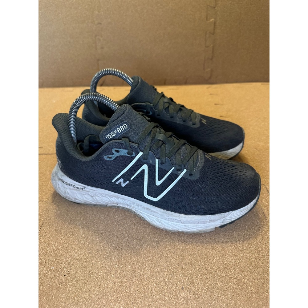New Balance Fresh Foam X 880v13 Black White Running Shoes W880K13 Womens Size 8D